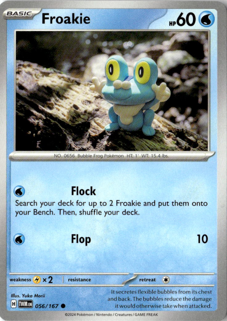 Front of Froakie 056/167 from Twilight Masquerade