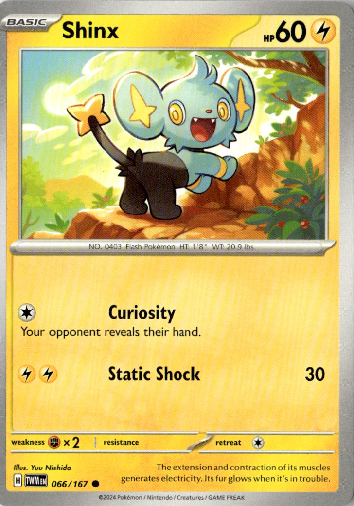 Front of Shinx 066/167 from Twilight Masquerade