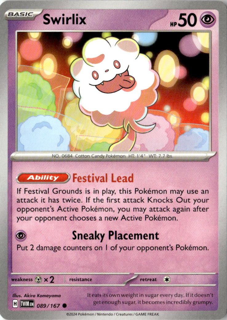 Front of Swirlix 089/167 from Twilight Masquerade