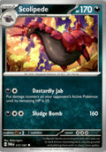 Front of Scolipede 117/167 from Twilight Masquerade