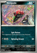 Front of Venipede 115/167 from Twilight Masquerade