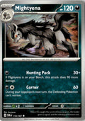 Front of Mightyena 114/167 from Twilight Masquerade