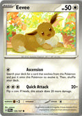Front of Eevee 135/167 from Twilight Masquerade