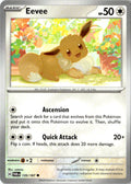 Front of Eevee 135/167 from Twilight Masquerade