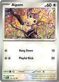 Front of Aipom 137/167 from Twilight Masquerade