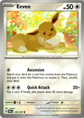 Front of Eevee 135/167 from Twilight Masquerade