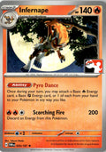 Front of Infernape 033/167 from Prize Pack Series Cards