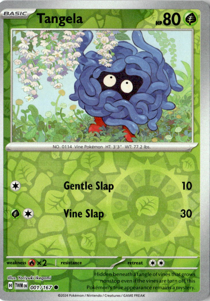 Front of Tangela 001/167 from Twilight Masquerade