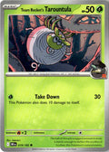 Front of Team Rocket's Tarountula 019/182 from Destined Rivals
