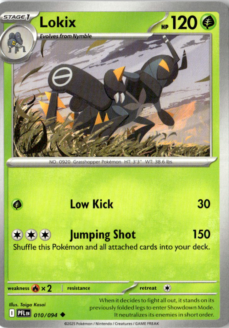 Front of Lokix 010/094 from Phantasmal Flames