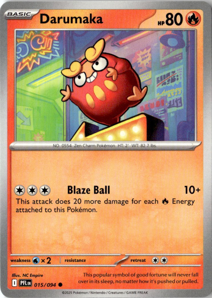 Front of Darumaka 013/086 from Black Bolt