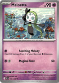 Front of Meloetta 040/094 from Phantasmal Flames