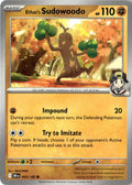 Front of Ethan's Sudowoodo 093/182 from Destined Rivals