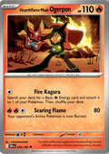 Front of Hearthflame Mask Ogerpon 044/182 from Destined Rivals