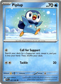 Front of Piplup 027/094 from Phantasmal Flames
