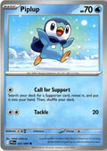 Front of Piplup 027/094 from Phantasmal Flames