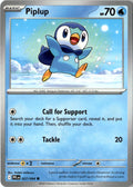 Front of Piplup 027/094 from Phantasmal Flames