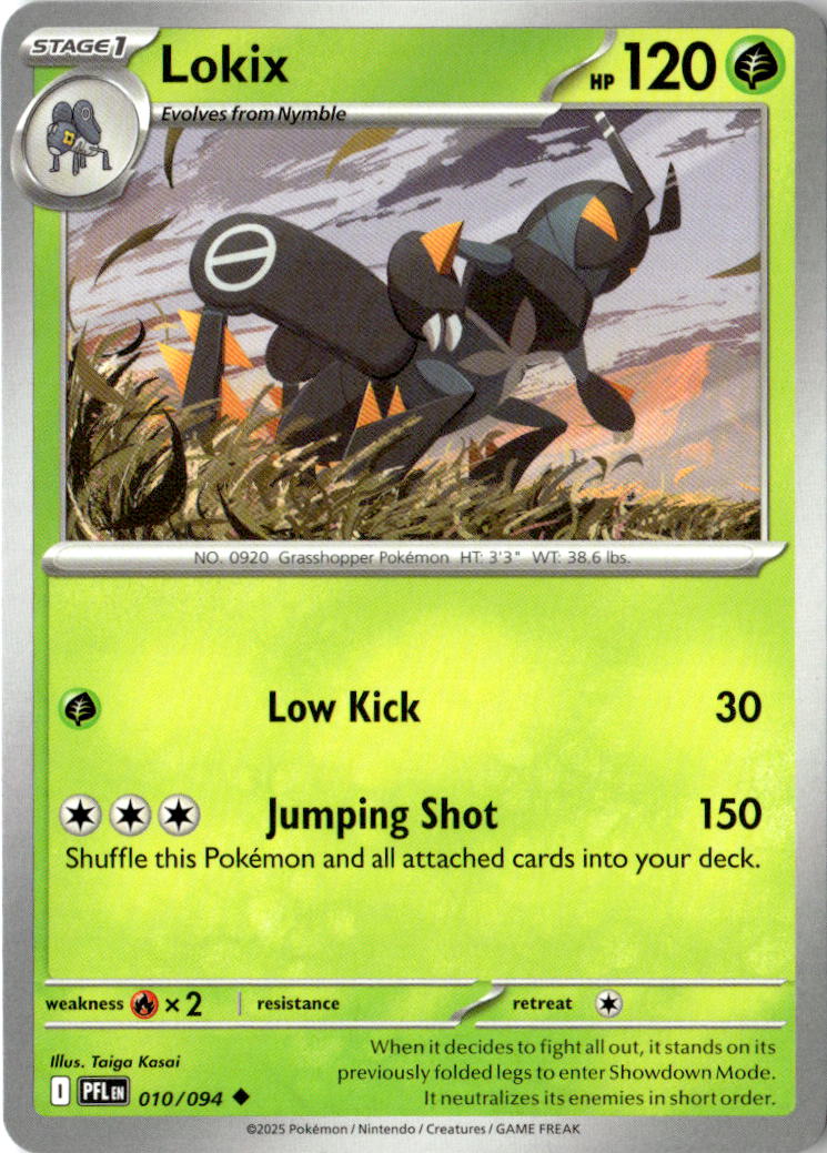 Front of Lokix 010/094 from Phantasmal Flames