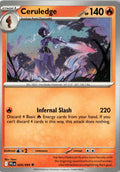 Front of Ceruledge 020/094 from Phantasmal Flames