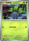 Front of Oddish 001/094 from Phantasmal Flames