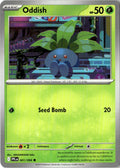 Front of Oddish 001/094 from Phantasmal Flames