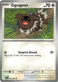 Front of Zigzagoon 081/094 from Phantasmal Flames
