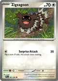 Front of Zigzagoon 081/094 from Phantasmal Flames
