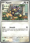 Front of Aipom 078/094 from Phantasmal Flames