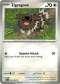 Front of Zigzagoon 081/094 from Phantasmal Flames