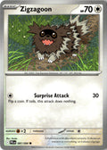 Front of Zigzagoon 081/094 from Phantasmal Flames