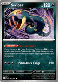 Front of Seviper 062/094 from Phantasmal Flames
