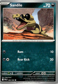 Front of Sandile 064/094 from Phantasmal Flames
