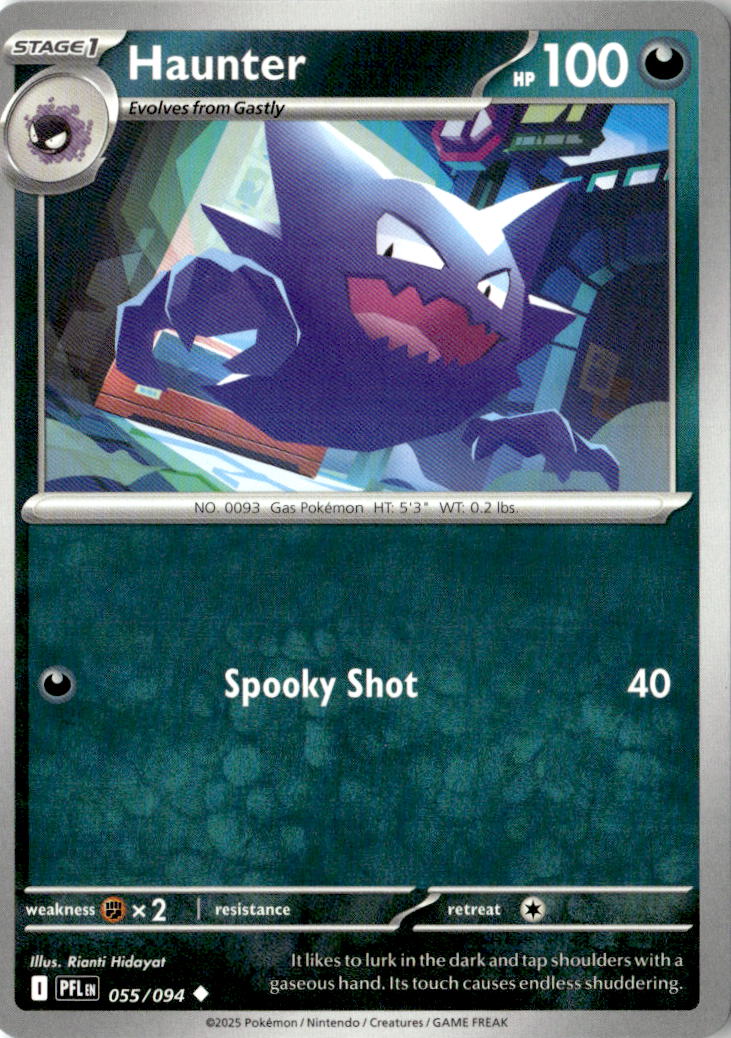 Front of Haunter 055/094 from Phantasmal Flames