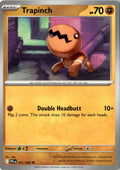 Front of Trapinch 051/094 from Phantasmal Flames
