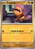 Front of Trapinch 051/094 from Phantasmal Flames