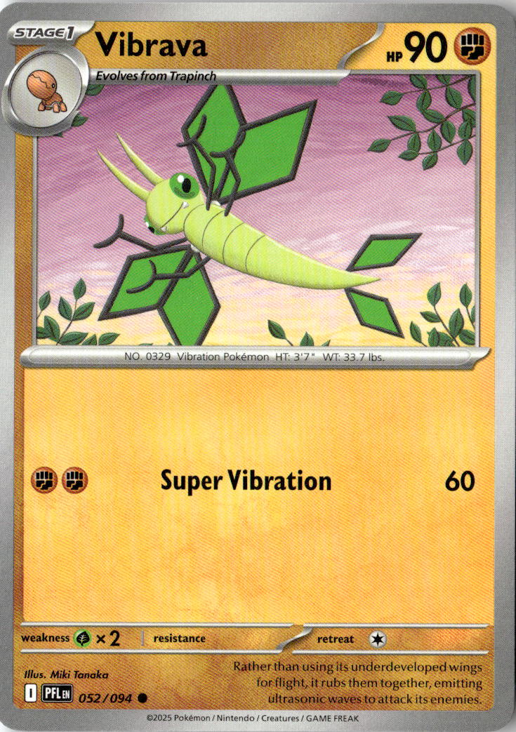 Front of Vibrava 052/094 from Phantasmal Flames