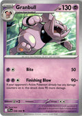 Front of Granbull 038/094 from Phantasmal Flames