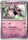Front of Granbull 038/094 from Phantasmal Flames