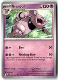 Front of Granbull 038/094 from Phantasmal Flames