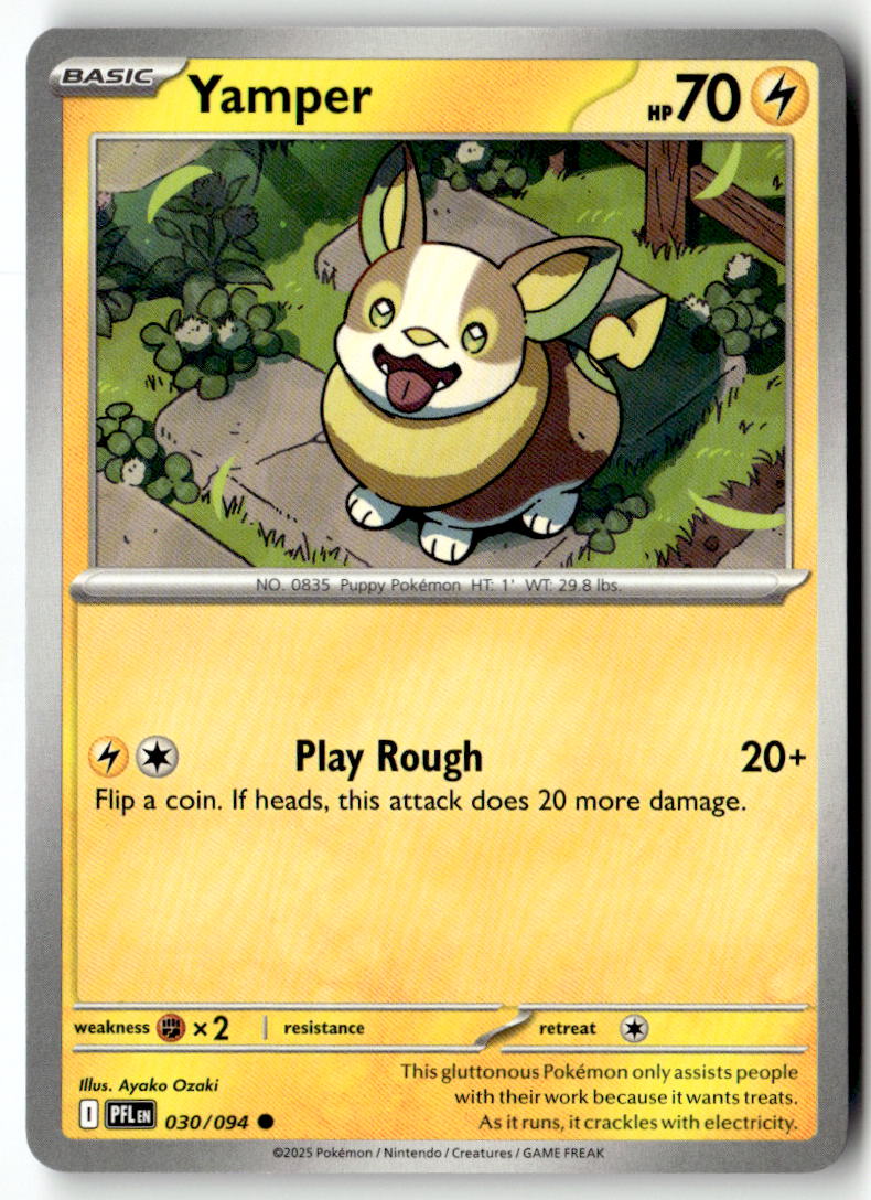 Front of Yamper 030/094 from Phantasmal Flames