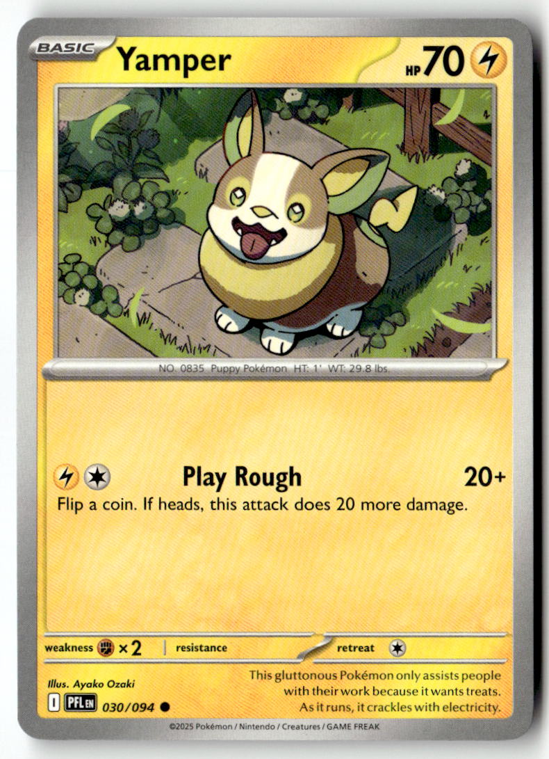 Front of Yamper 030/094 from Phantasmal Flames