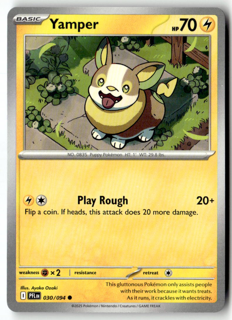 Front of Yamper 030/094 from Phantasmal Flames