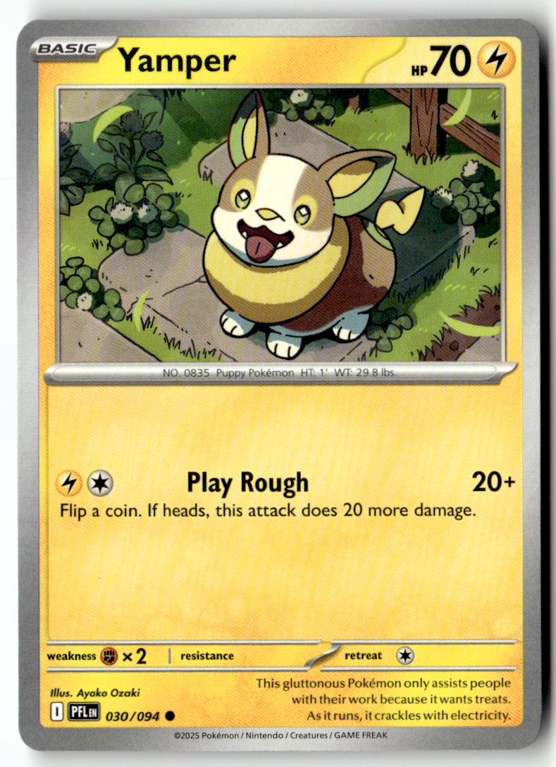 Front of Yamper 030/094 from Phantasmal Flames
