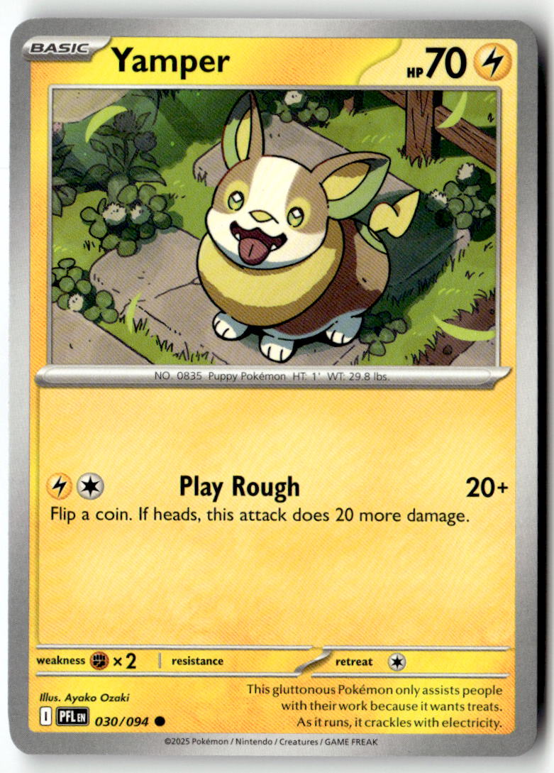 Front of Yamper 030/094 from Phantasmal Flames