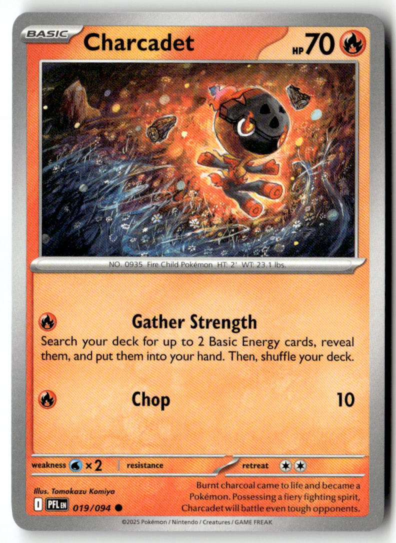 Front of Charcadet 019/094 from Phantasmal Flames
