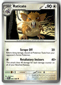 Front of Raticate 061/088 from Perfect Order