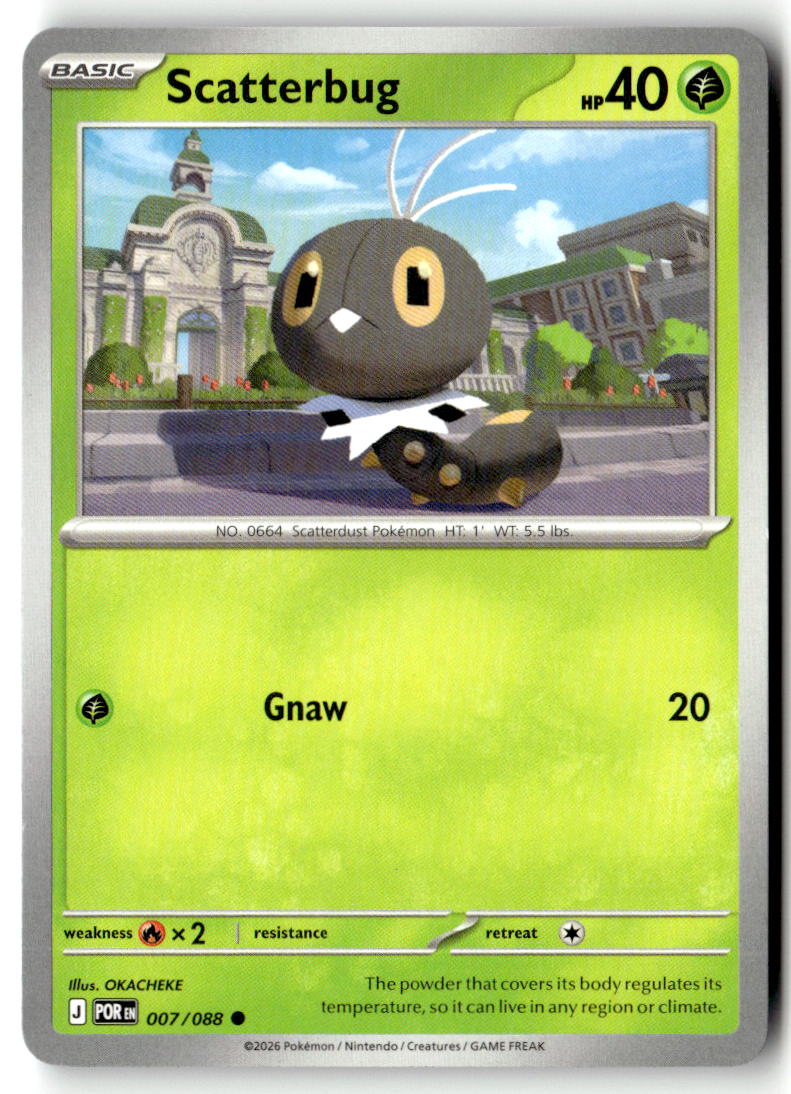 Front of Scatterbug 007/088 from Perfect Order