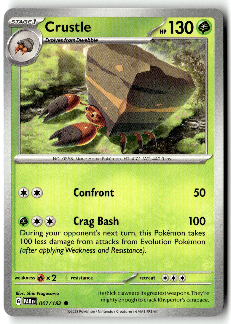 Front of Crustle 007/182 from Paradox Rift