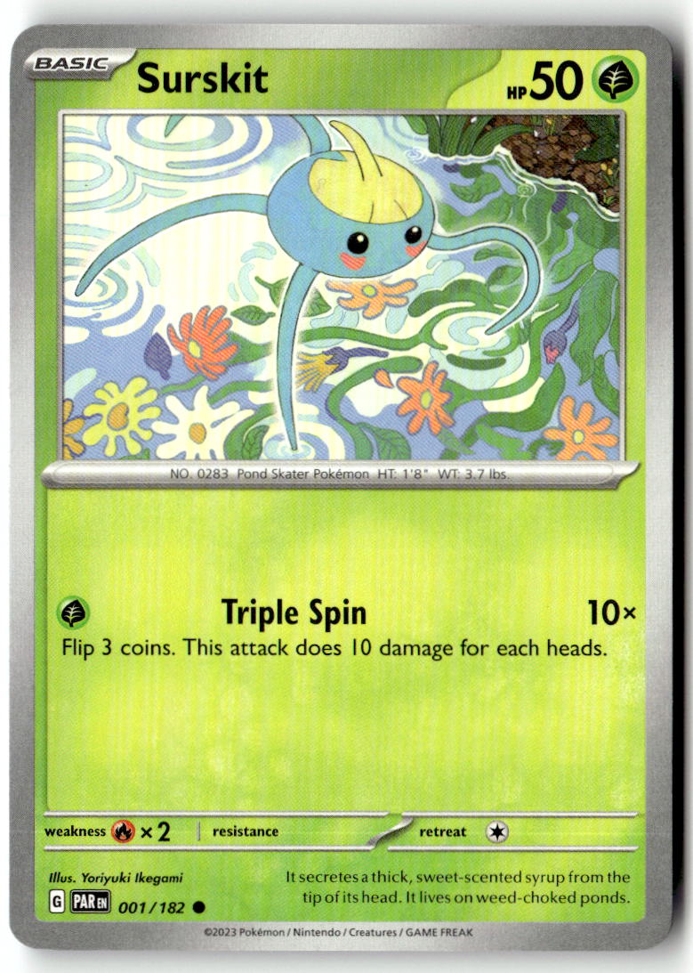 Front of Surskit 001/182 from Paradox Rift