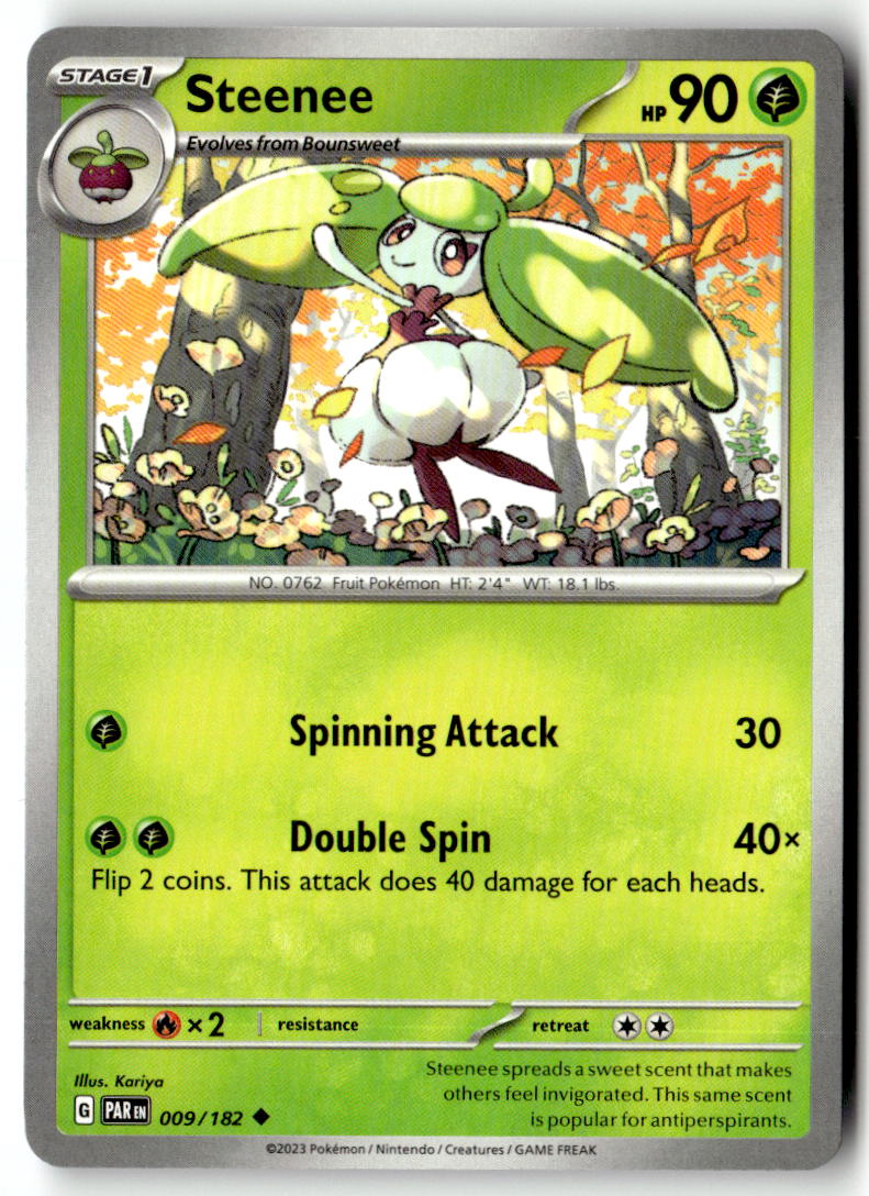 Front of Steenee 009/182 from Paradox Rift